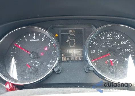 2013 Nissan Rogue Sv из США, поврежденный, VIN JN8AS5MT1DW504788